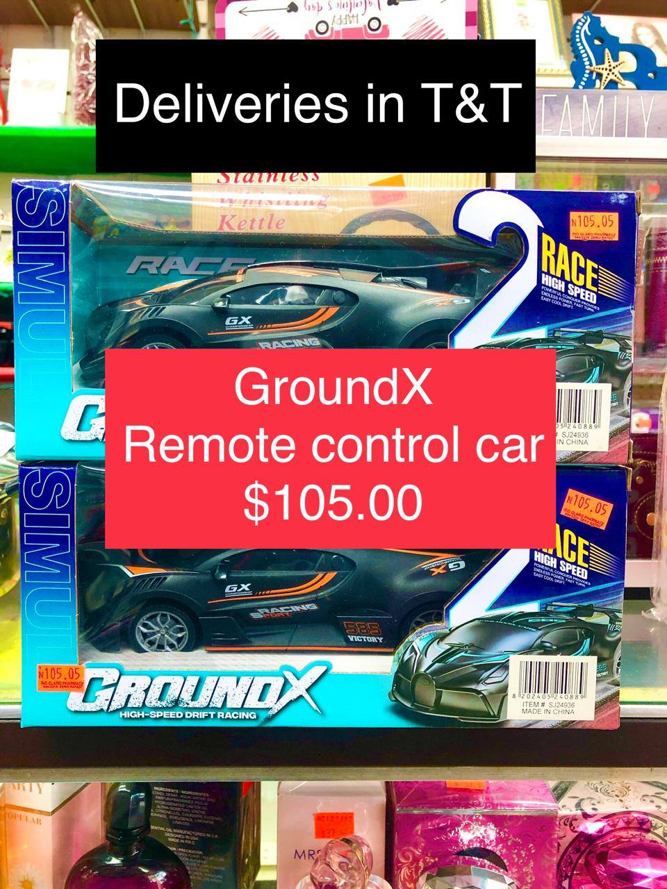 GROUNDX REMOTE CONTROL CAR