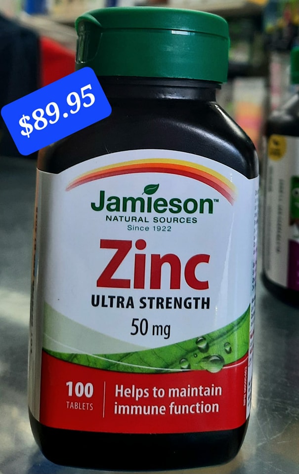 Jamieson Zinc 50mg