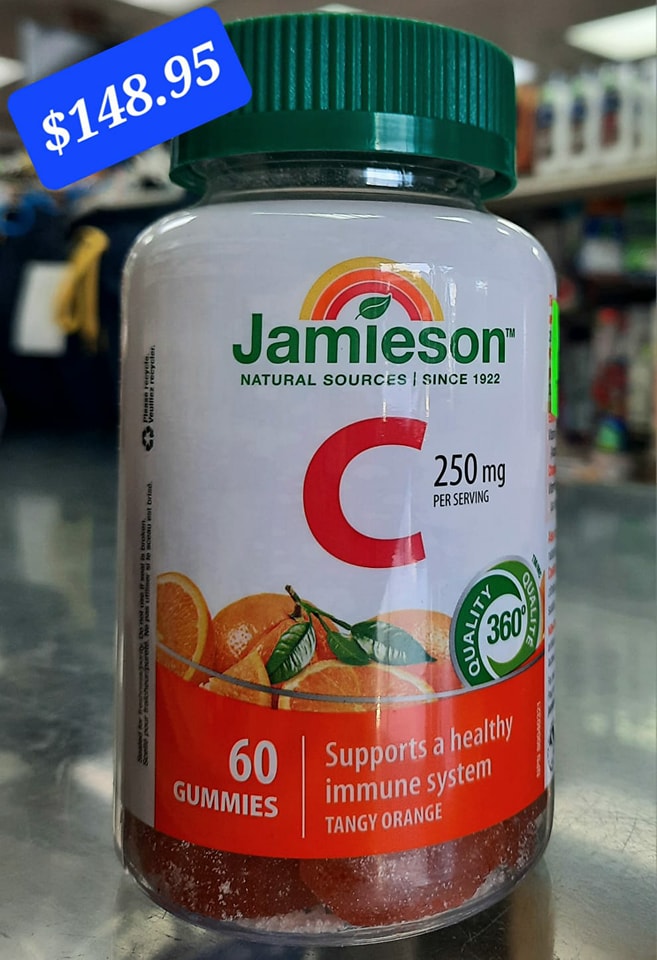 Jamieson Vitamin C 250mg Gummies