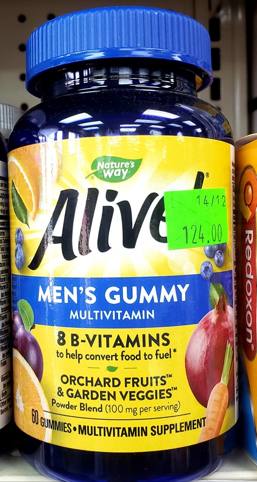 Alive Men's Gummy
