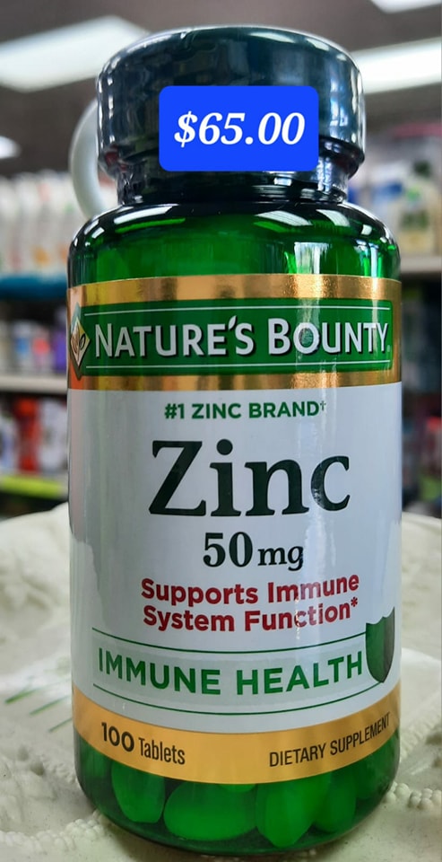 Nature's Bounty Zinc 50mg