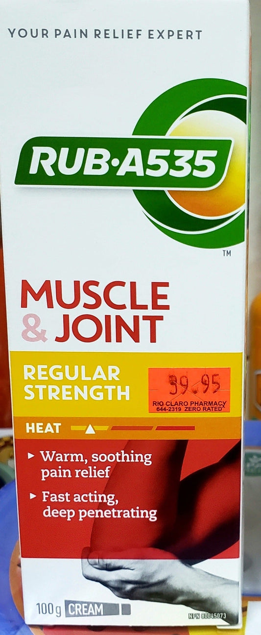 RUB - A535 muscle & joint