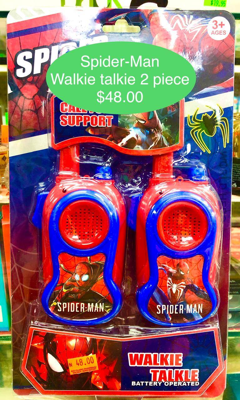 SPIDERMAN WALKIE TALKIE