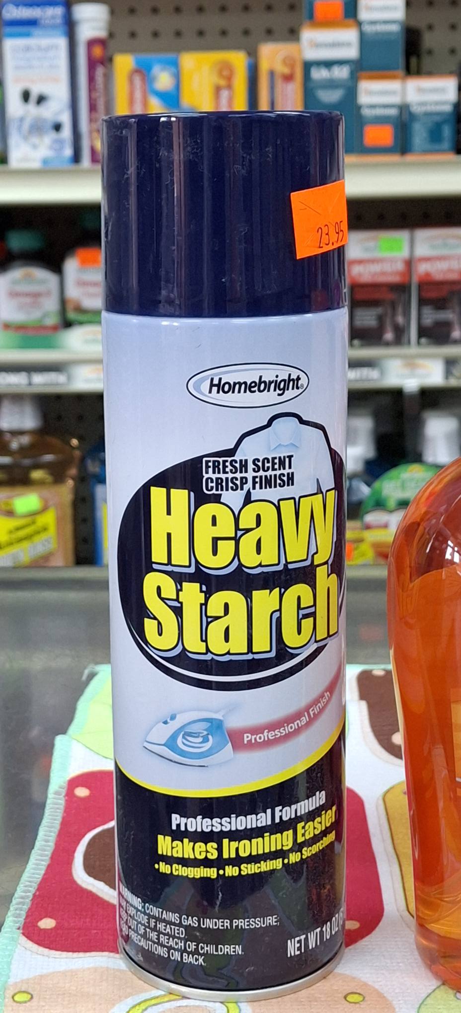 HOMEBRIGHT HEAVY STARCH SPRAY
