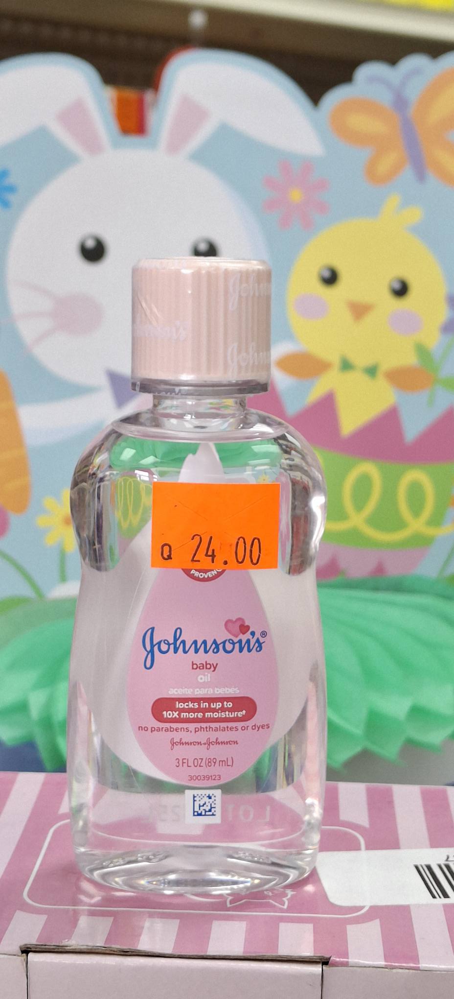 JOHNSONS BABY OIL 89ML