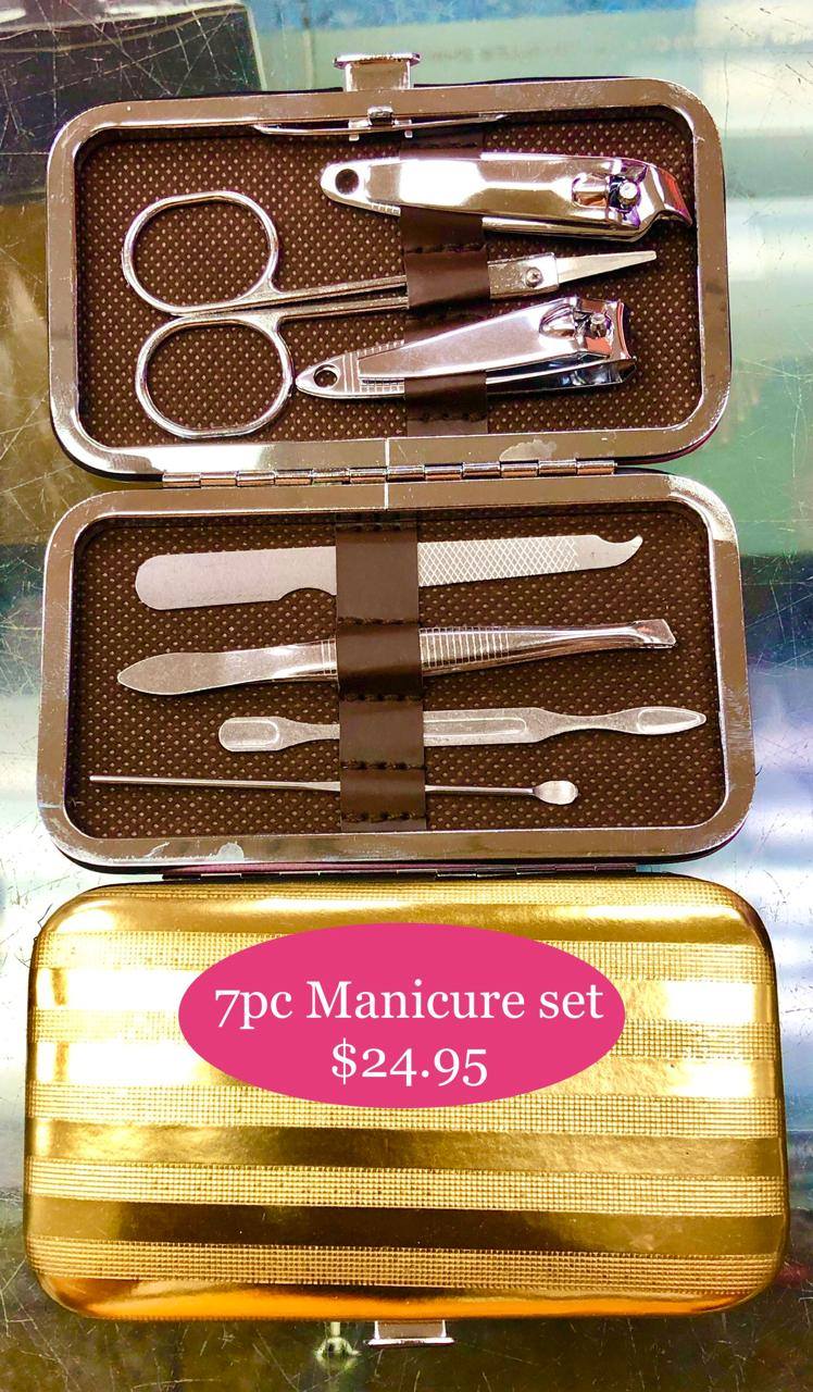 SEVEN PIECE MANICURE SET