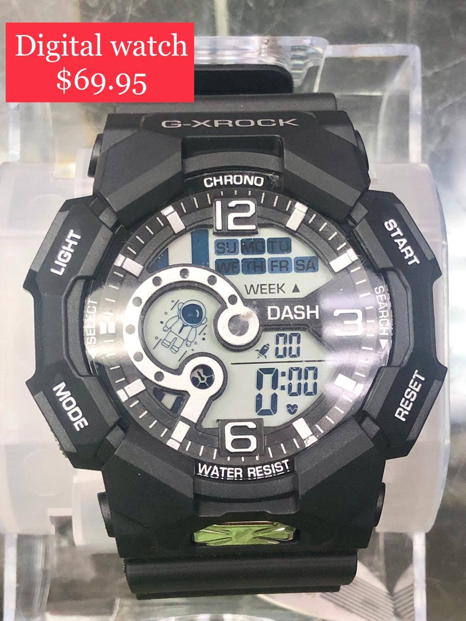 SALE!!!!!!!!!!!!!!!!!!!!!!!!! GXROCK DIGITAL WATCH B (CHRONO)