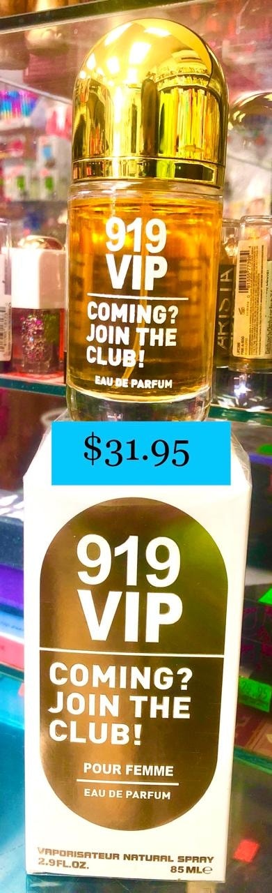 SALE!!!!!!!!!!!!!!!!!!!!!!!!!!! 919 VIP LADIES PERFUME A