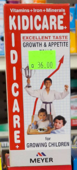 KIDICARE GROWTH AND APPETITE TONIC