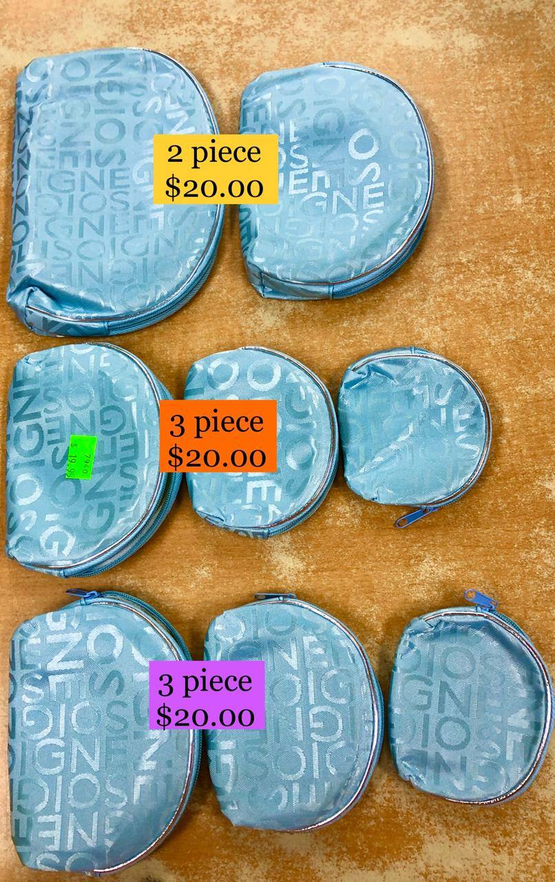 WOMEN'S WALLET/PURSE/MAKEUP BAG SET