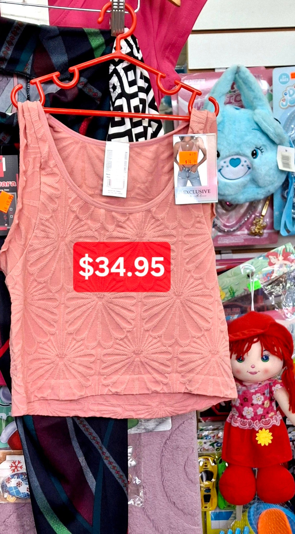 LADIES ARMLESS TOP A