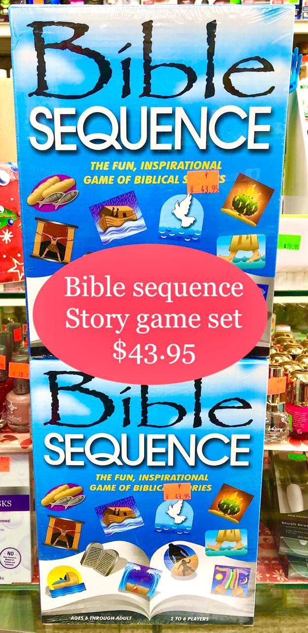 SALE!!!! BIBLE SEQUENCE GAME SET