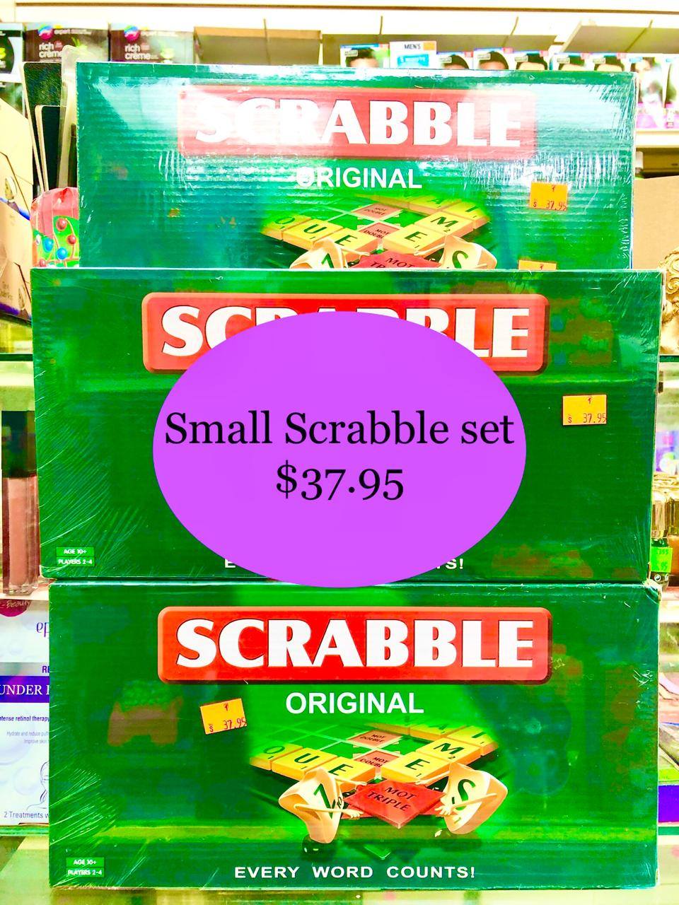 XMAS SALE!!!!!!!!!!!! SMALL SCRABBLE SET