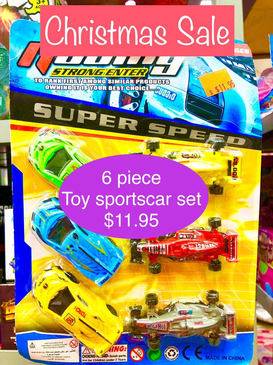 SALE!!!!!!!!!!!!!!!!!!!!!!!!! TOY SPORTSCAR SET A