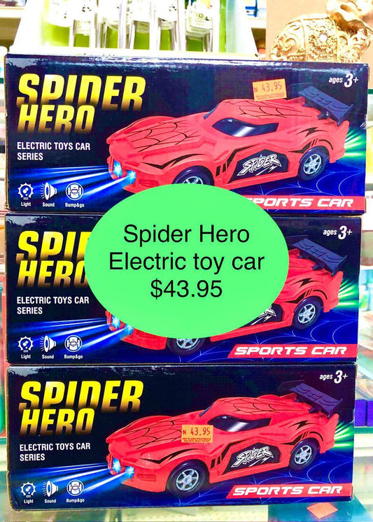 XMAS SALE!!!!!!!!!!! SPIDER HERO ELECTRIC TOY CAR