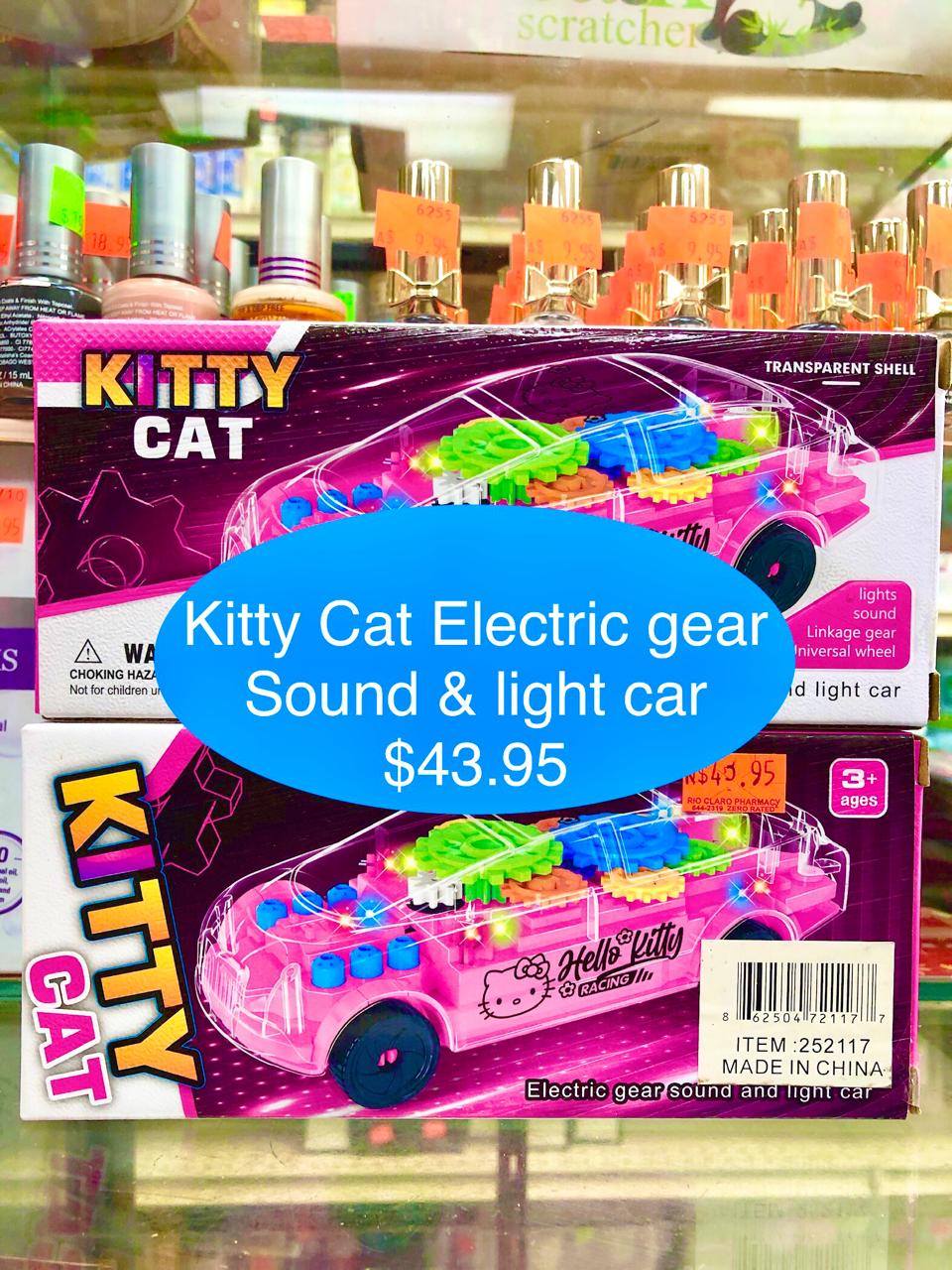 XMAS SALE!!!!!!!! KITTY CAT ELECTRIC GEAR CAR