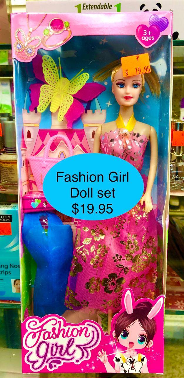 FASHION GIRL DOLL SET B