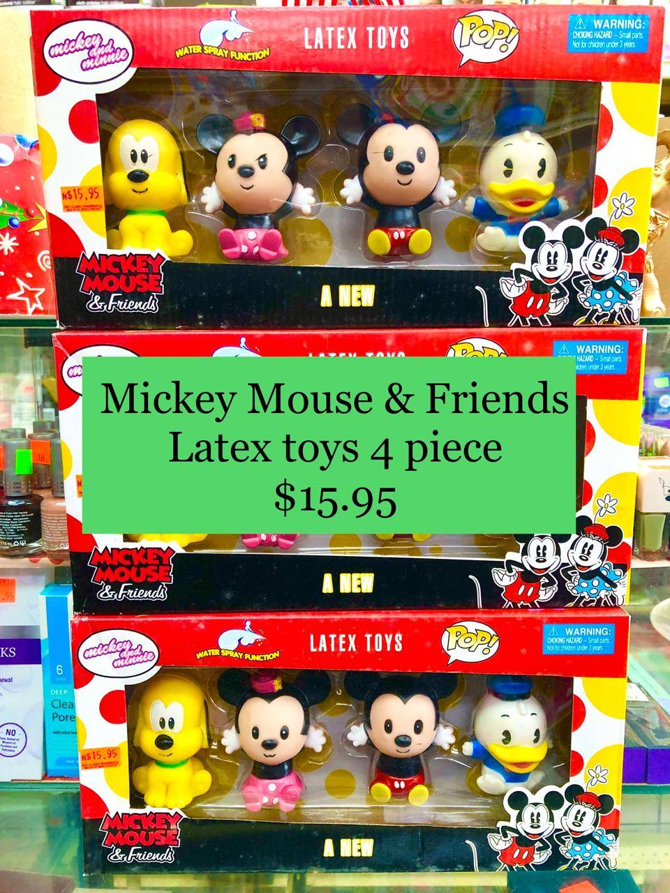 MICKEY MOUSE & FRIENDS LATEX TOYS