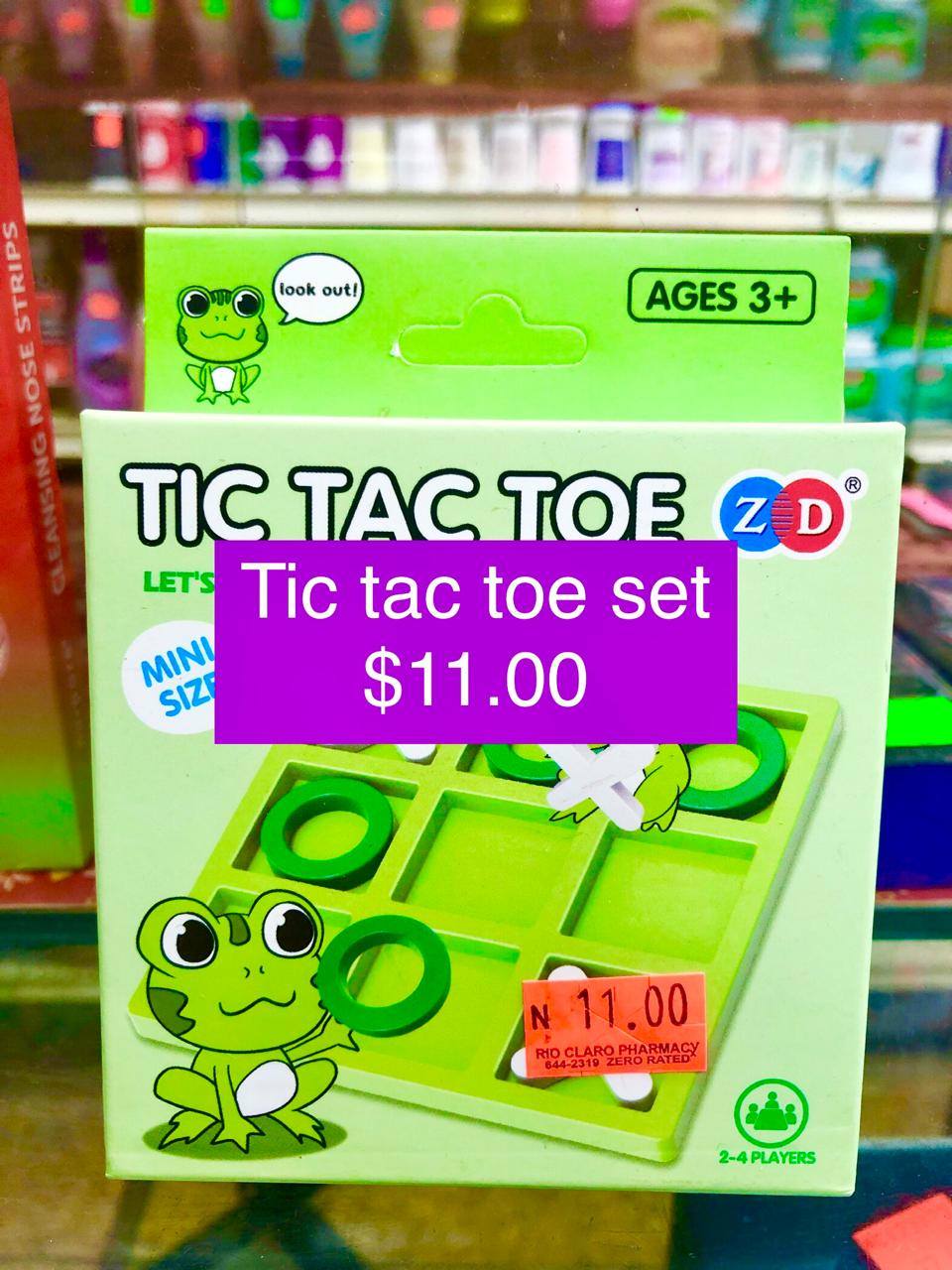 TIC TAC TOE SET