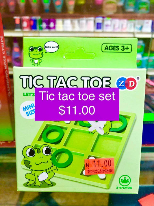 TIC TAC TOE SET