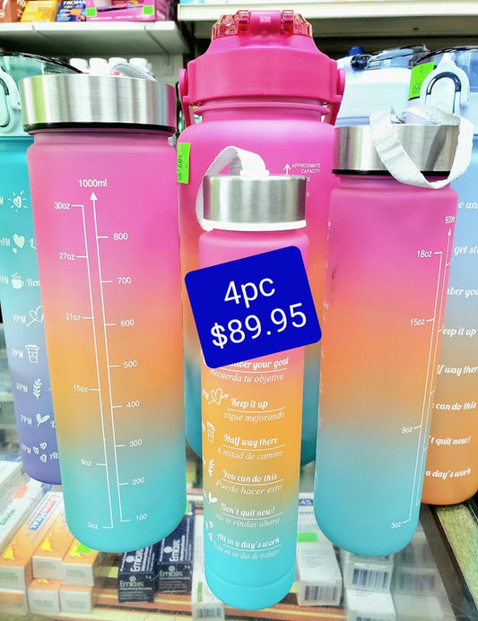 4pcs Water Bottle