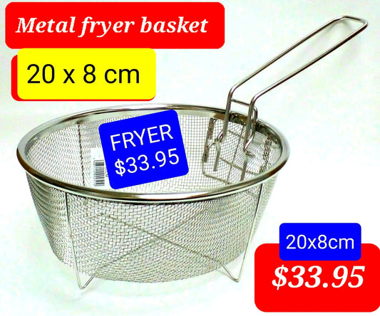 Metal fryer basket 20cm * 8cm