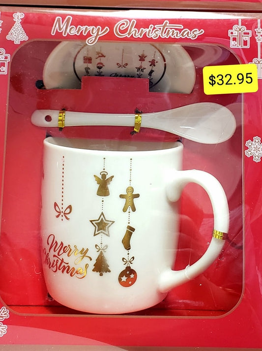 Christmas 3pcs cup set