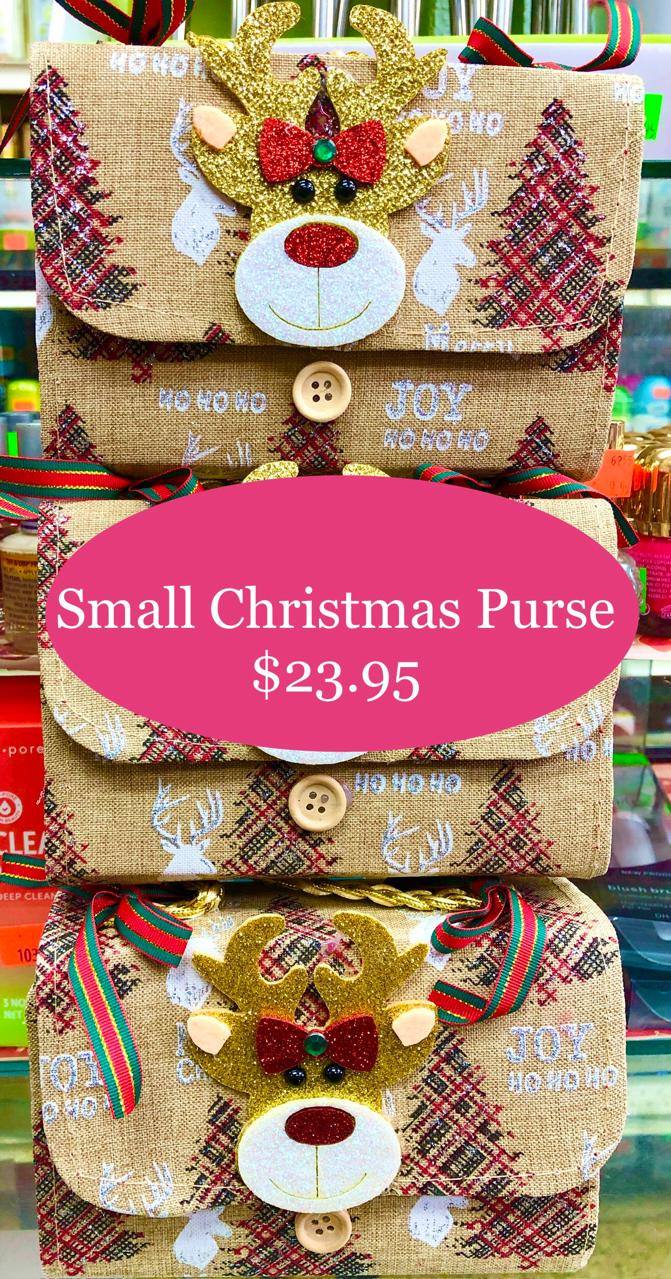 XMAS SALE!!!!!!!!!! SMALL CHRISTMAS PURSE