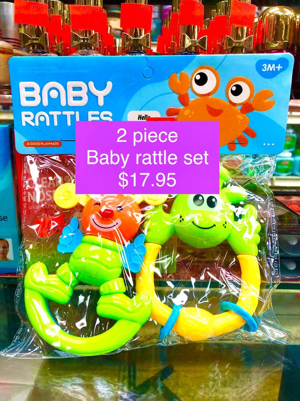 BABY RATTLE SET