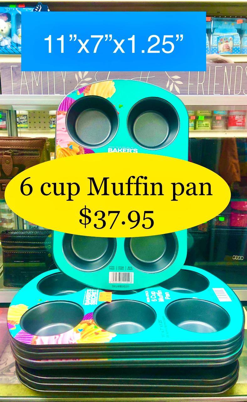 6 CUP MUFFIN PAN