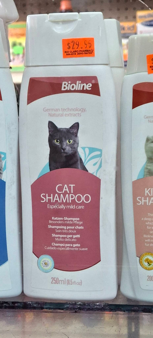 BIOLINE CAT SHAMPOO 250ML