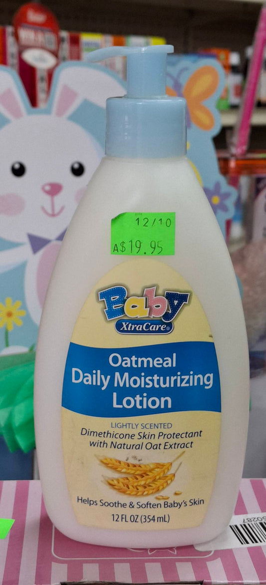 BABY XTRACARE OATMEAL MOISTURIZING LOTION 354ML
