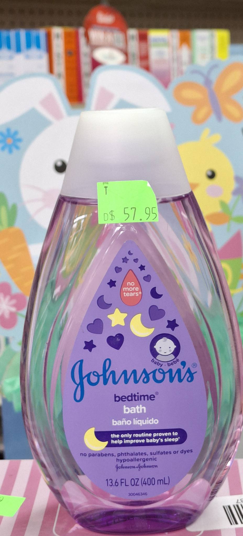 JOHNSONS BEDTIME BATH 400ML