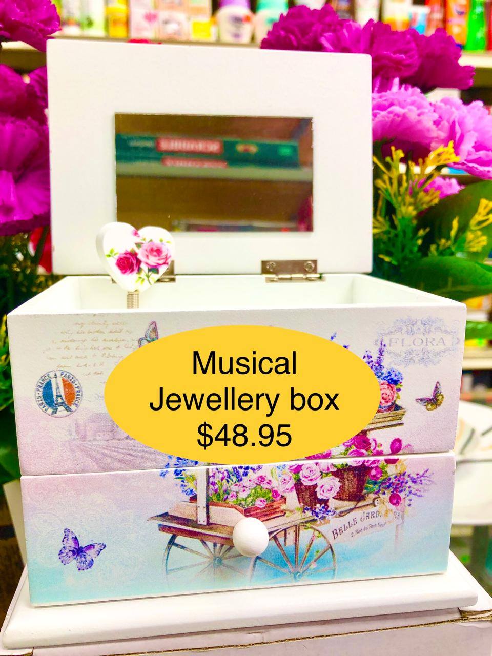 MUSICAL JEWELLERY BOX