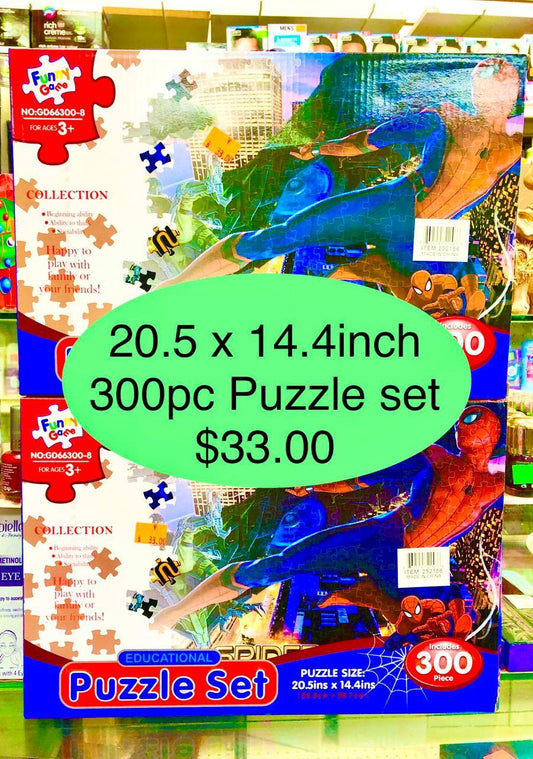 XMAS SALE!!!!!!!!! SPIDERMAN JIGSAW PUZZLE SET