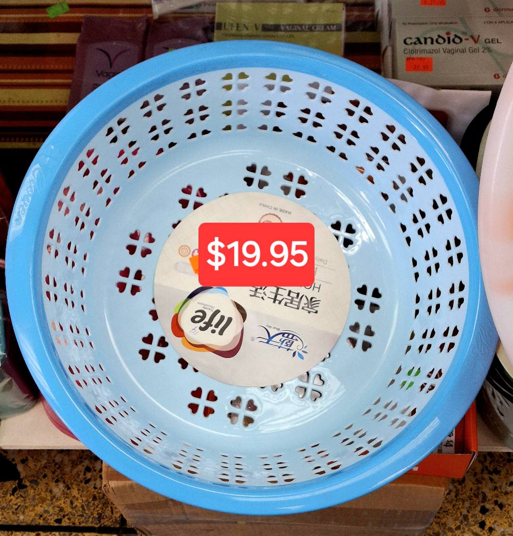 STRAINER BOWLS - PLASTIC