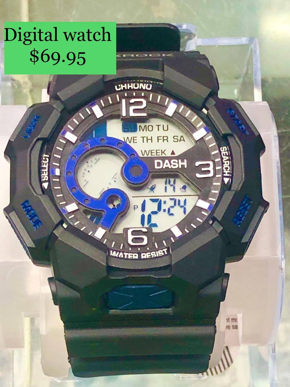 SALE!!!!!!!!!!!!!!!!!!!!!!!!! GXROCK DIGITAL WATCH B (CHRONO)