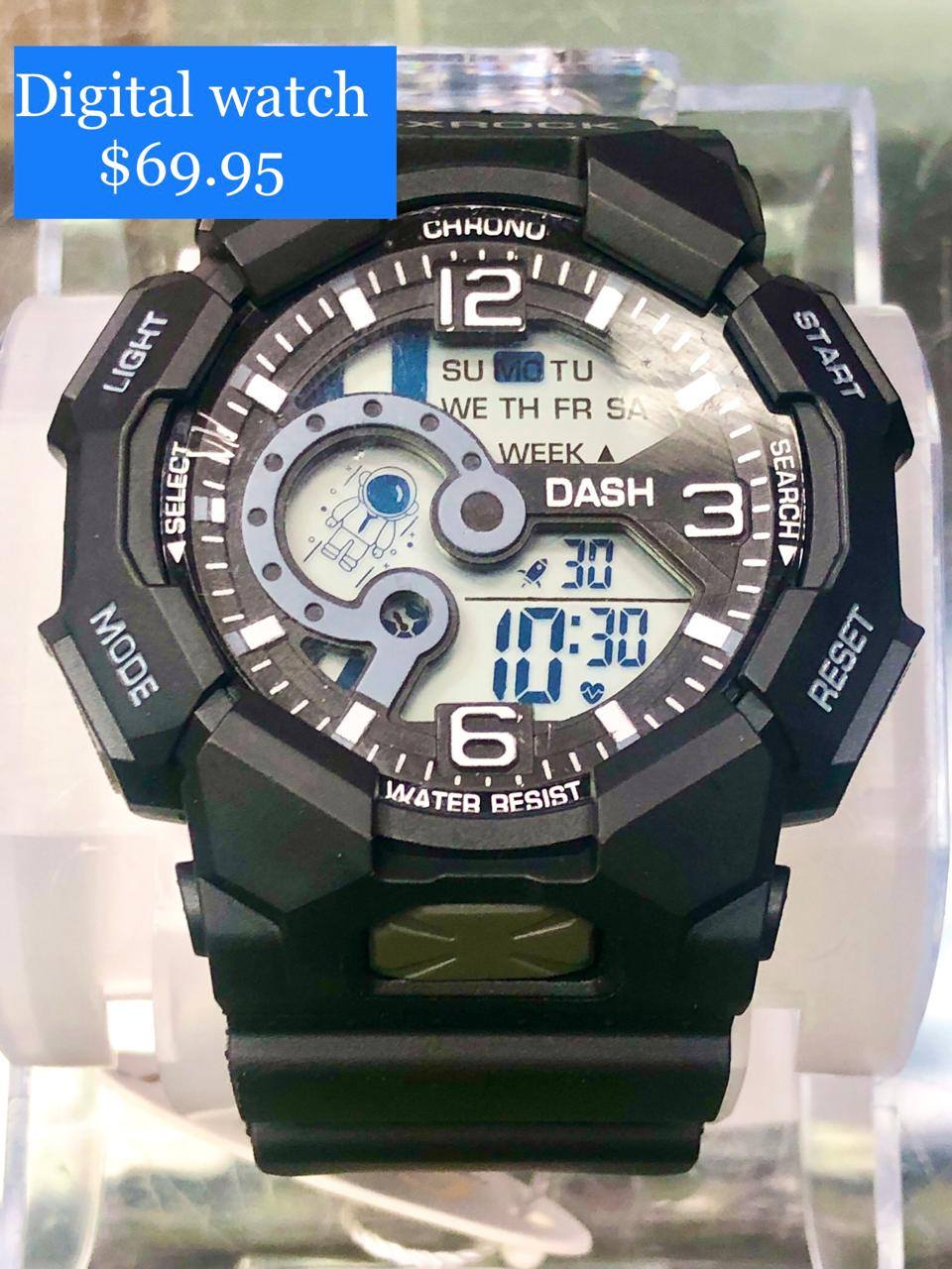 SALE!!!!!!!!!!!!!!!!!!!!!!!!! GXROCK DIGITAL WATCH B (CHRONO)