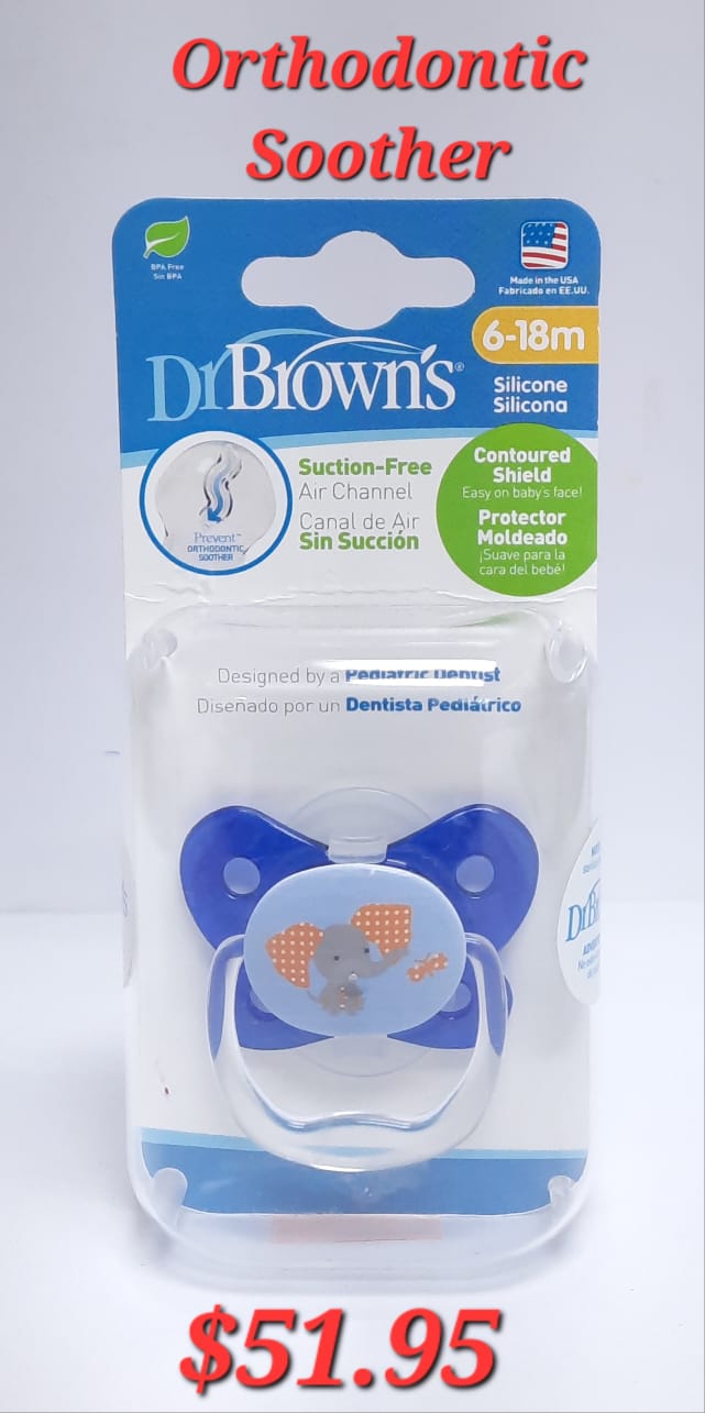 Dr. Brown's orthodontic soother