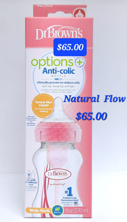 Dr. Brown's Anti-colic Natural flow bottle
