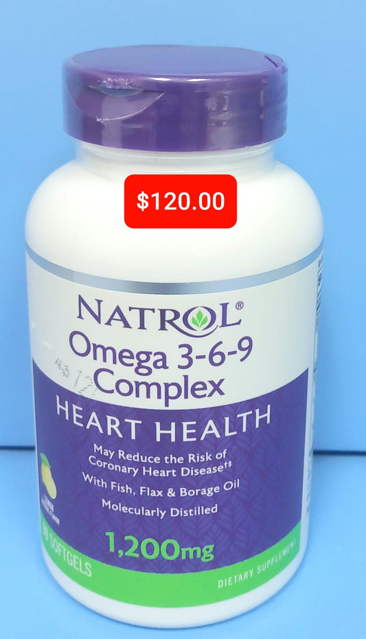 Natrol omega 3-6-9 complex