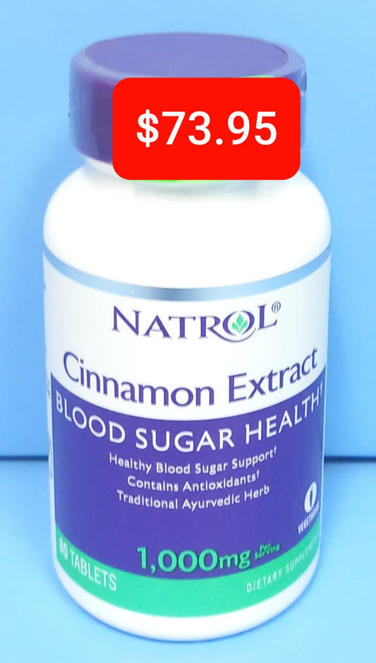Natrol cinnamon extract