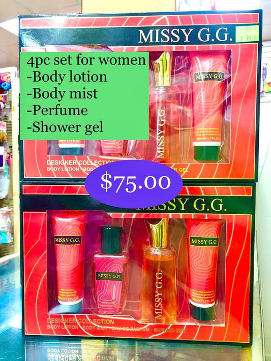 SALE!!!!!!!!!!!!!!!!!!! MISSY GG FOUR PIECE LADIES SET B