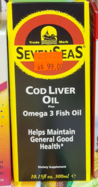 SEVEN SEAS COD LIVER OIL 300ML