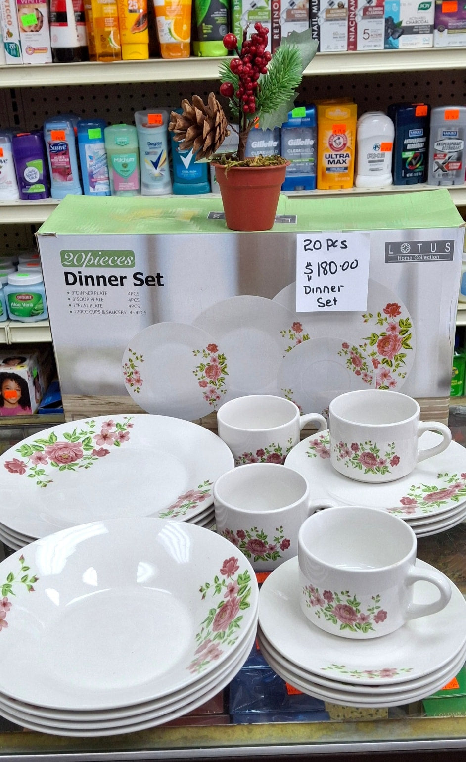 SALE!!!!!!!!!!!!!!!!!!!!! CERAMIC DINNER SET C