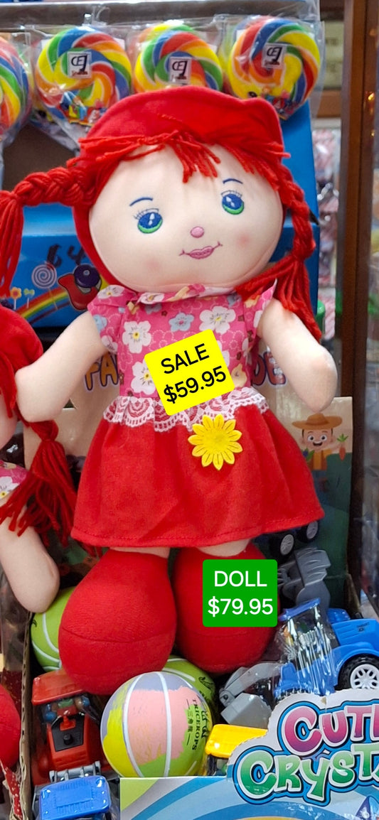 SALE!!!!!!!!!!!!!!!!!!!!!!!!! RAGGEDY ANN DOLL A